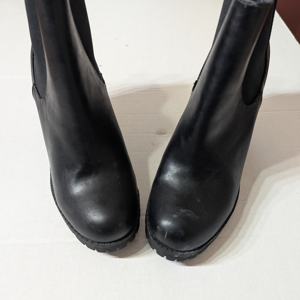 Soda Black Ankle Boots for Women